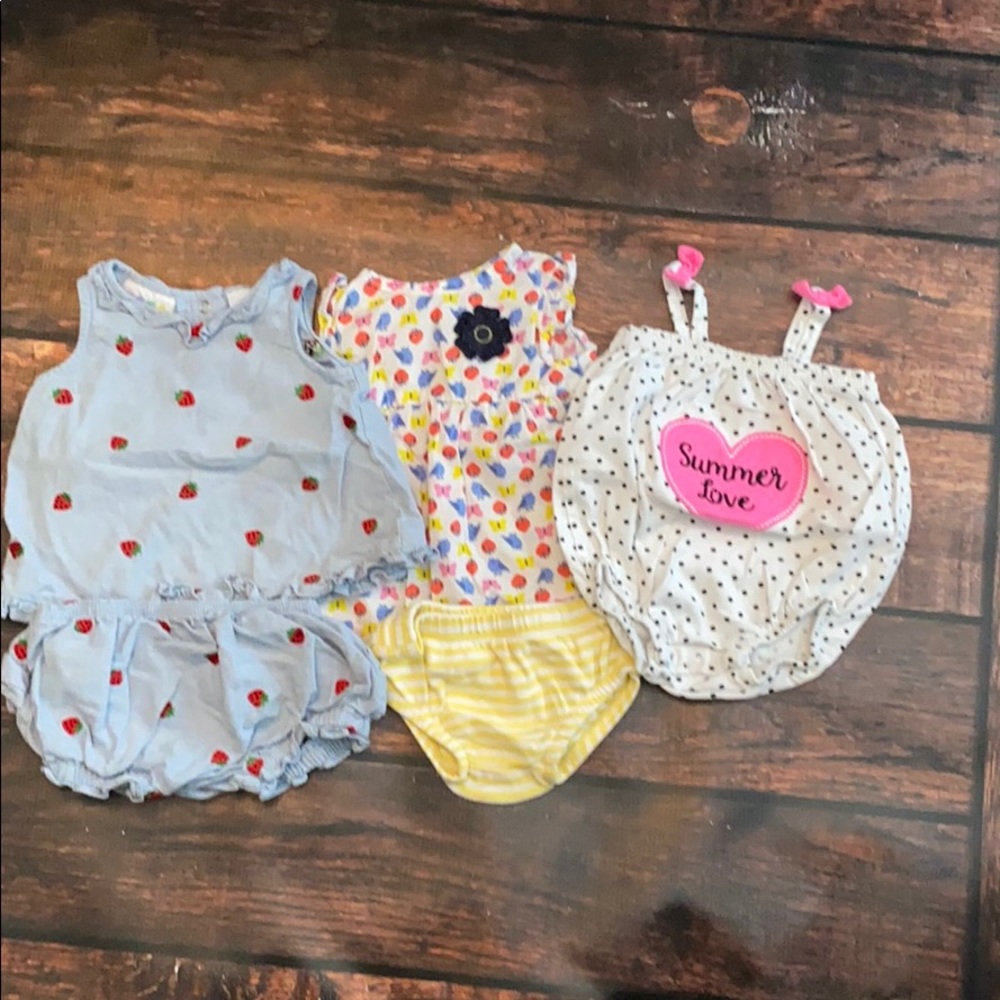 Set of 3 summer outfits